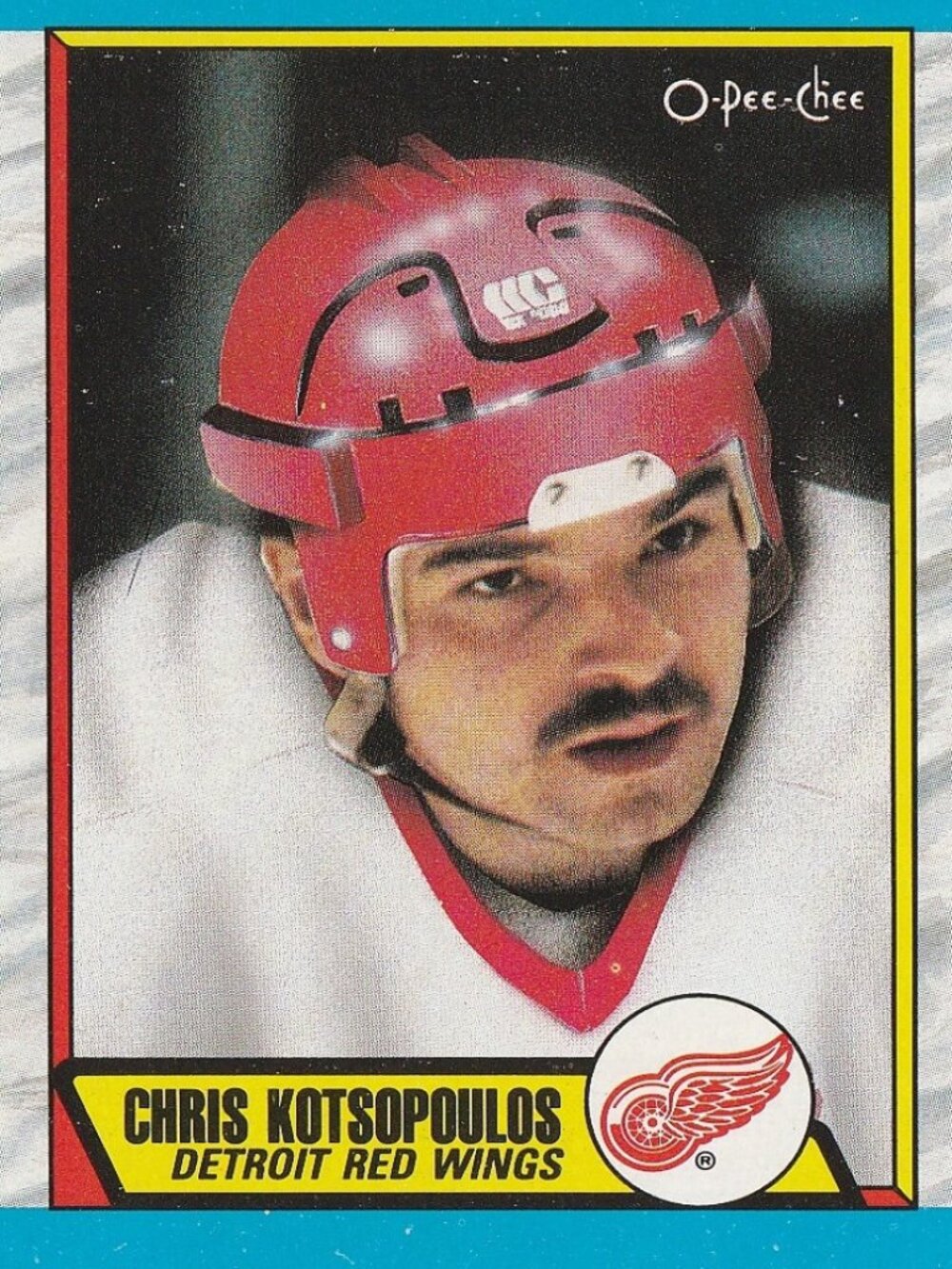 Chris Kotsopoulos - 1989 O Pee Chee Hockey Card